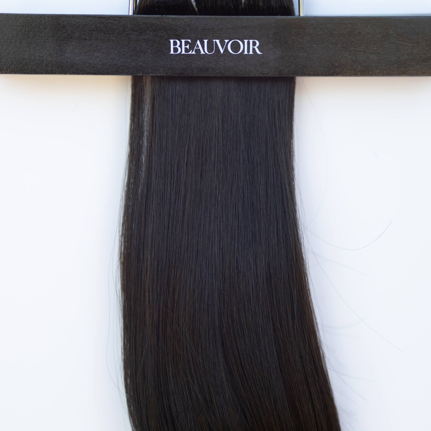 Machine-Tied Weft 22" 160g Pro Blend Hair Extensions -  #1C Espresso Brown (aka Mocha Brown)