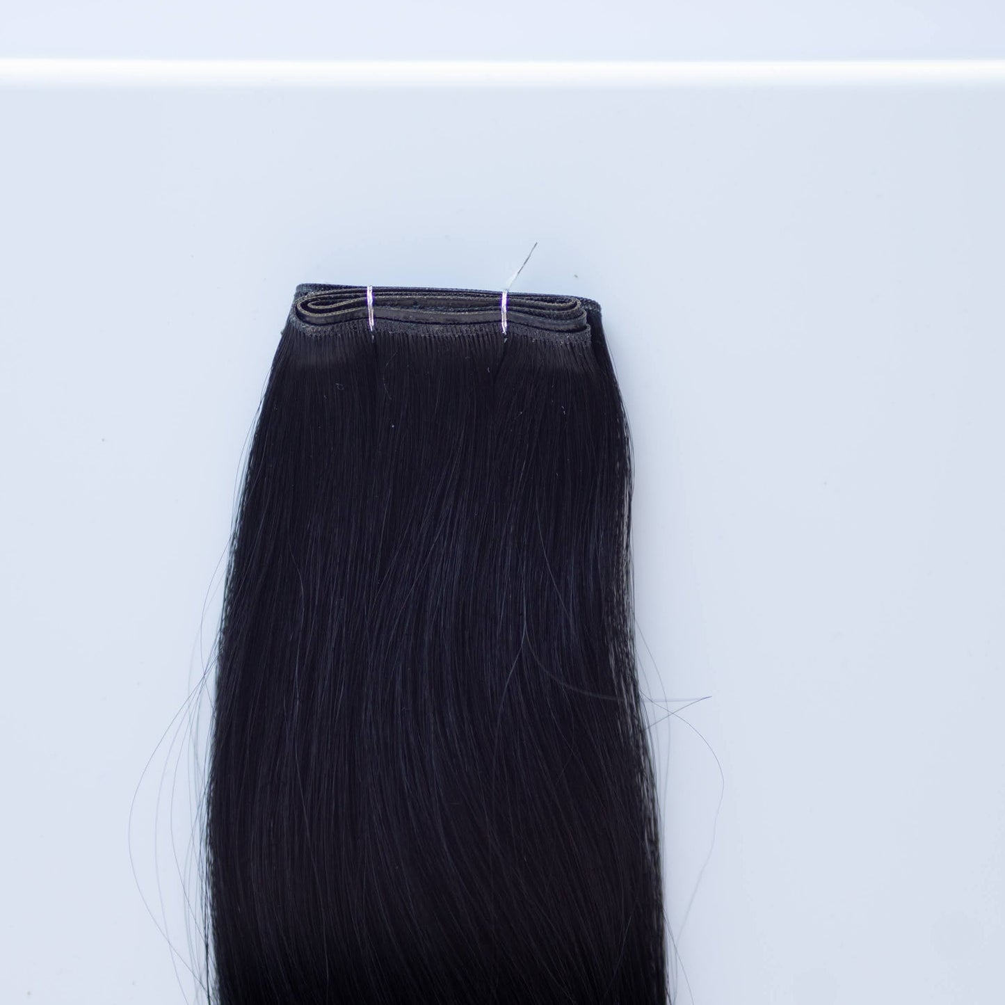 Genius (Micro) Weft 22" 88g Pro Blend Hair Extensions - #1 Noir (aka Jet Black)