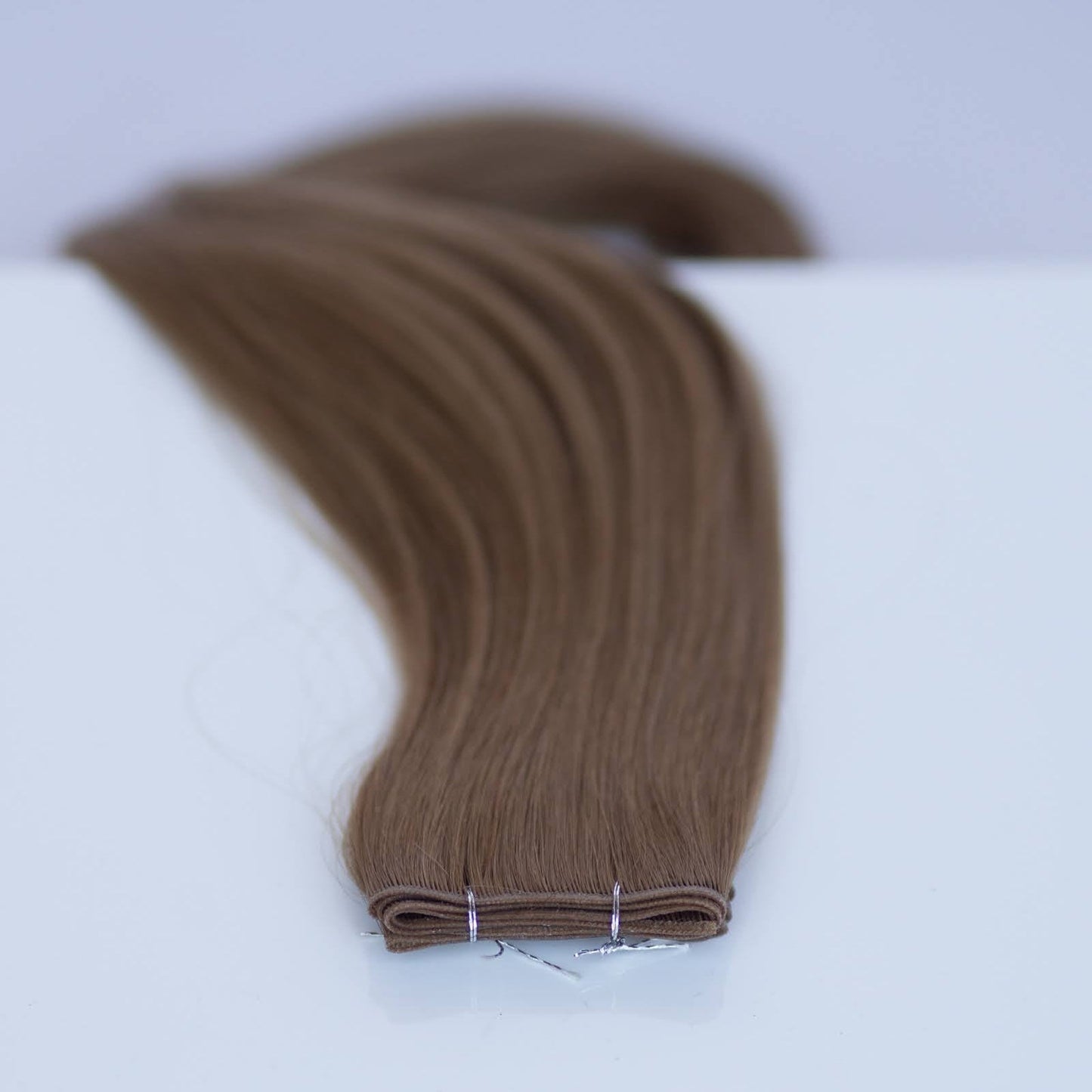 Genius (Micro) Weft 22" 88g Pro Blend Hair Extensions - #6 Cinnamon Brown (aka Chestnut Brown)