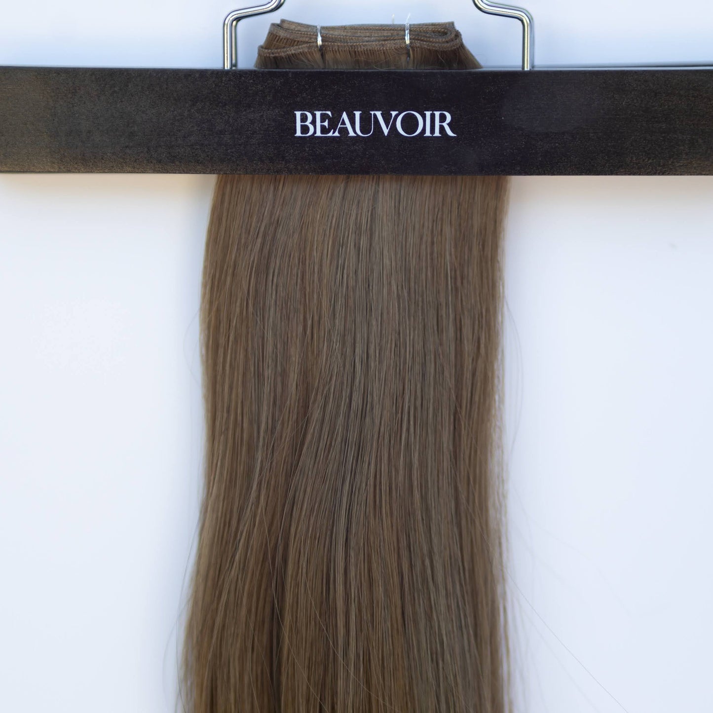 Genius (Micro) Weft 24" 94g Pro Blend Hair Extensions - #8 Whiskey Brown (aka Ash Brown)