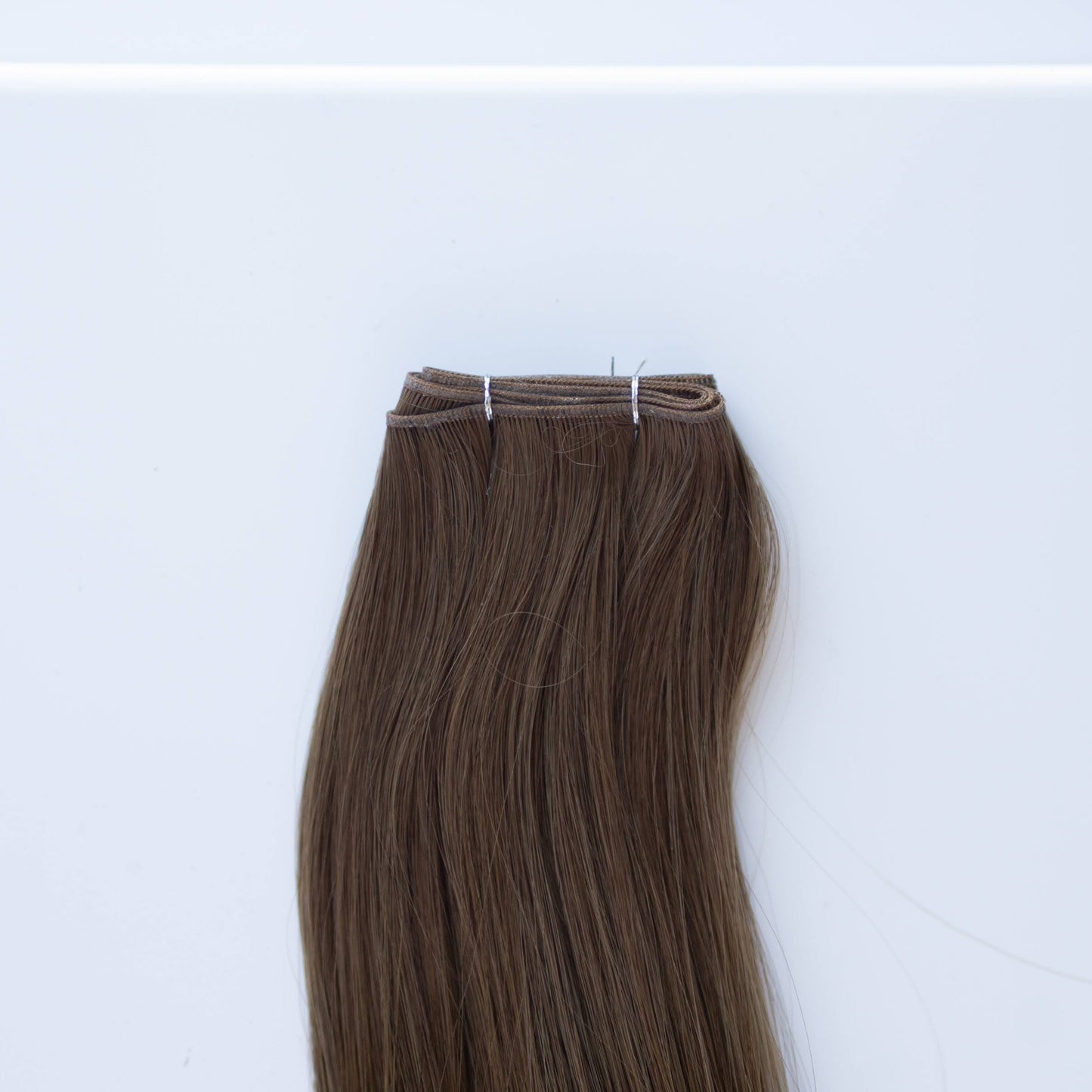 Genius (Micro) Weft 22" 88g Pro Blend Hair Extensions - #8 Whiskey Brown (aka Ash Brown)