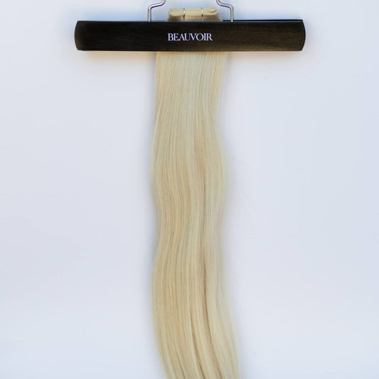 Genius (Micro) Weft 22" 88g Pro Blend Hair Extensions - #80 Hollywood Blonde (aka White Blonde)