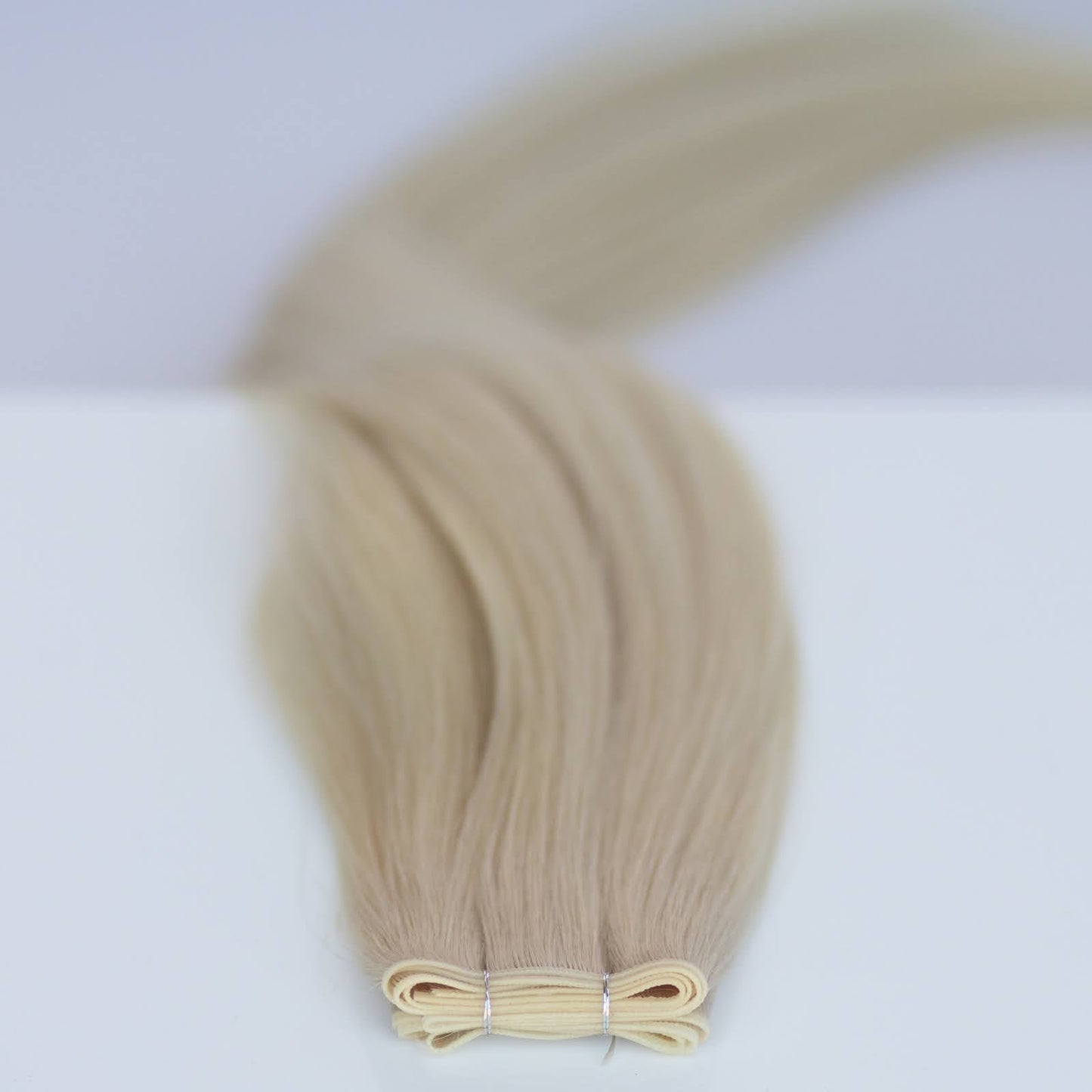 Genius (Micro) Weft 22" 88g Pro Blend Hair Extensions - #80 Hollywood Blonde (aka White Blonde)