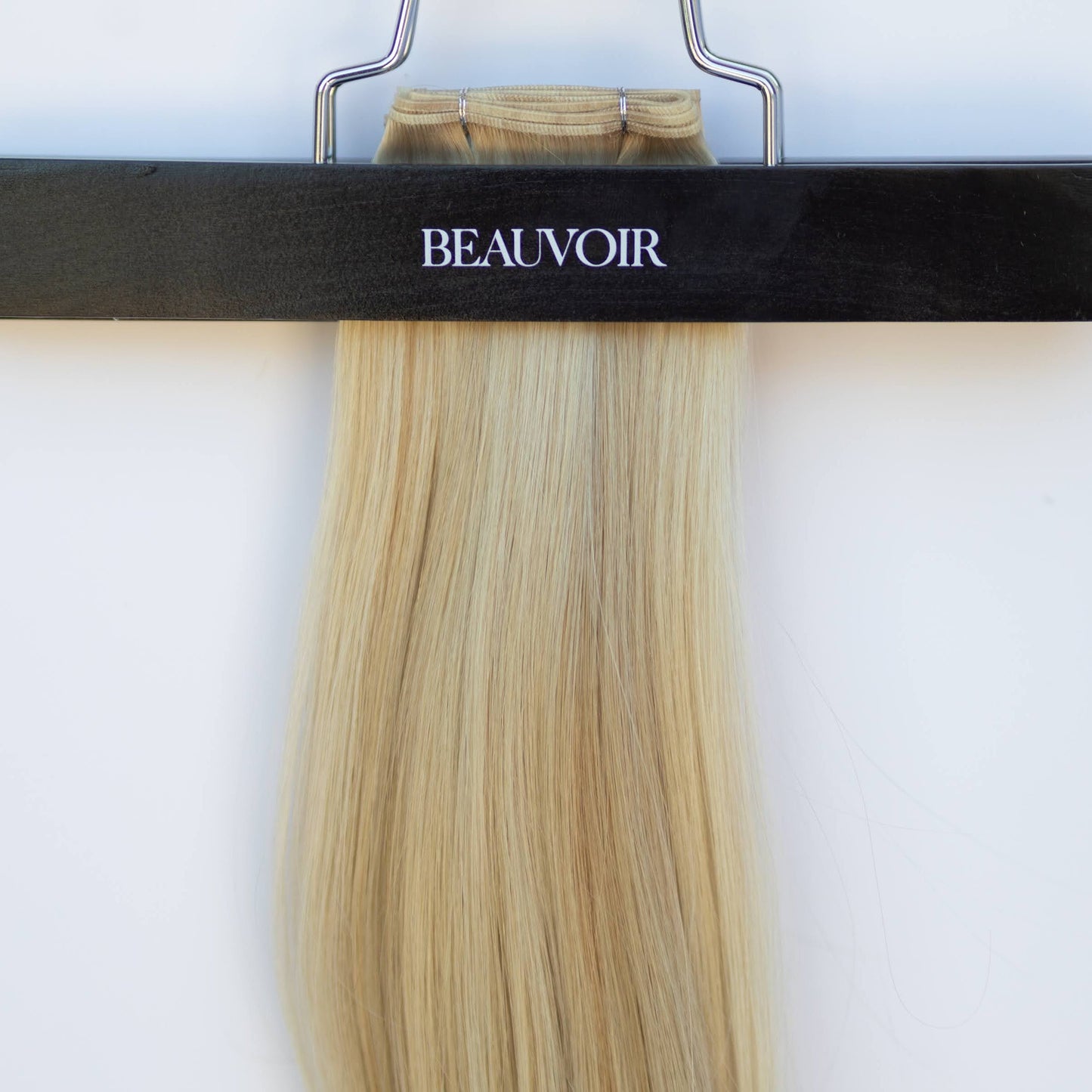 Genius (Micro) Weft 18" 68g Pro Blend Hair Extensions - #80/18/46 Summer Blonde (aka Piano Key White Truffle)