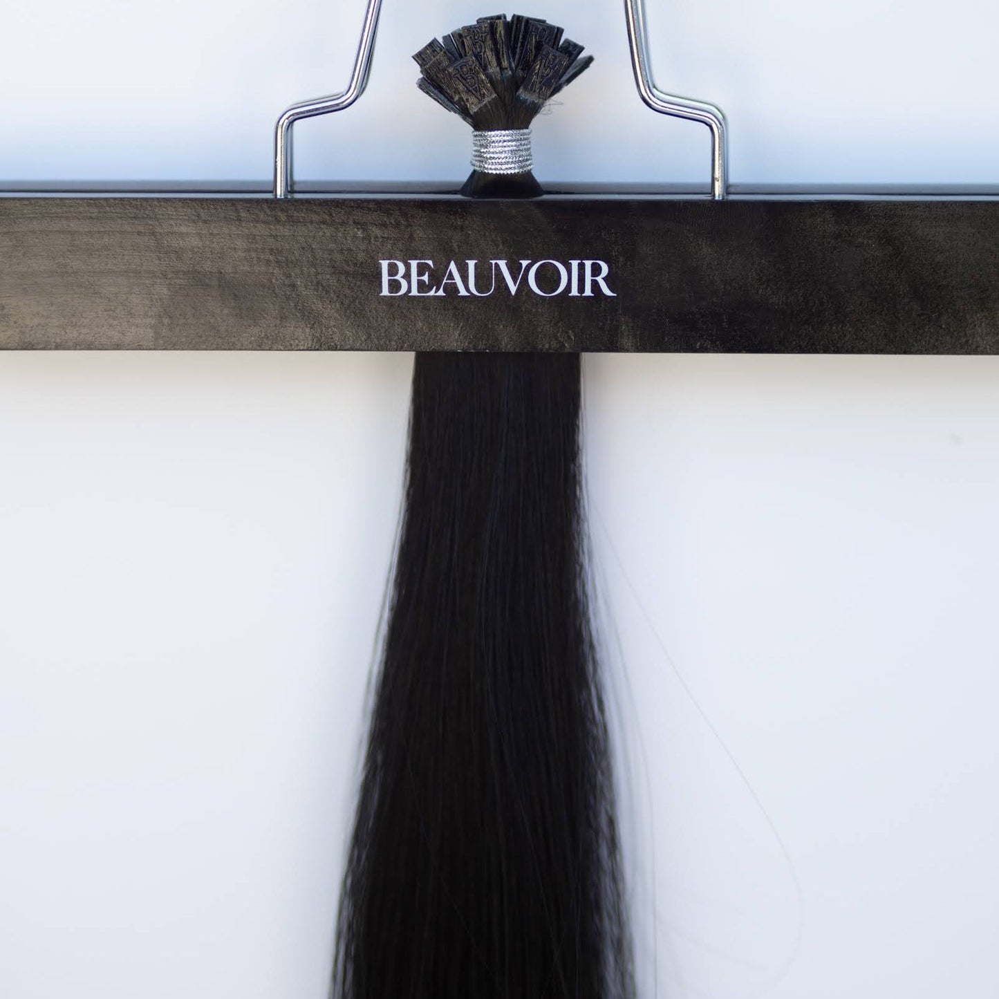 K-Tip 22" 25g Pro Blend Hair Extensions - #1 Noir (aka Jet Black)