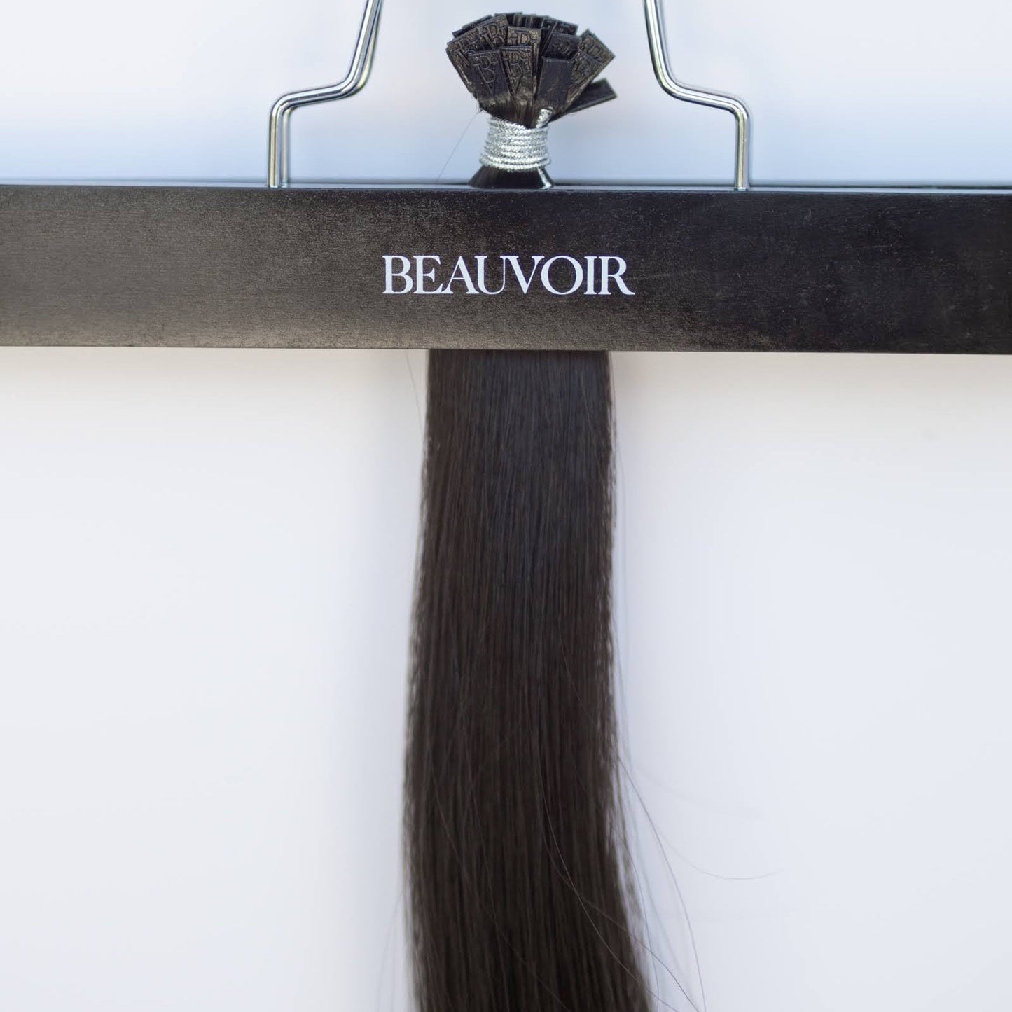 K-Tip 18" 25g Pro Blend Hair Extensions - #1C Espresso Brown (aka Mocha Brown)