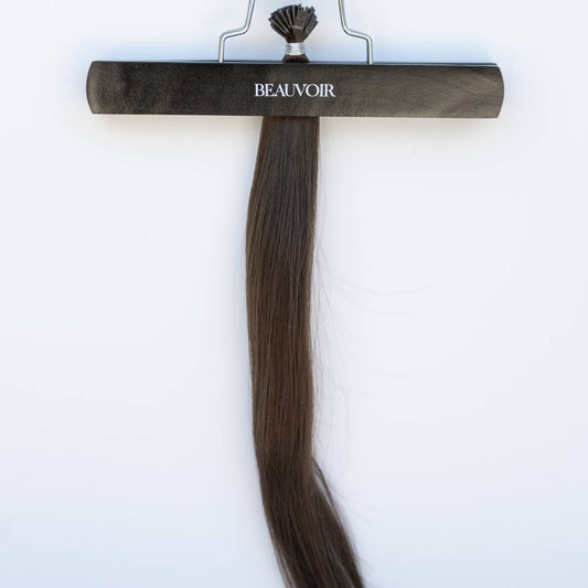 K-Tip 22" 25g Pro Blend Hair Extensions - #2 Dark Chocolate (aka Dark Brown)
