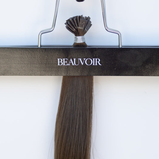 K-Tip 24" 25g Pro Blend Hair Extensions - #2 Dark Chocolate (aka Dark Brown)