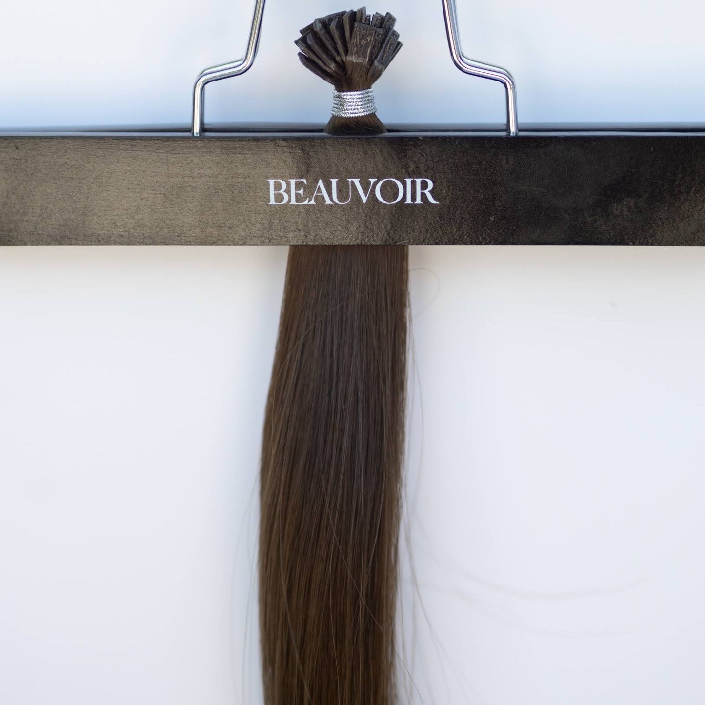K-Tip 16" 25g Pro Blend Hair Extensions - #2 Dark Chocolate (aka Dark Brown)
