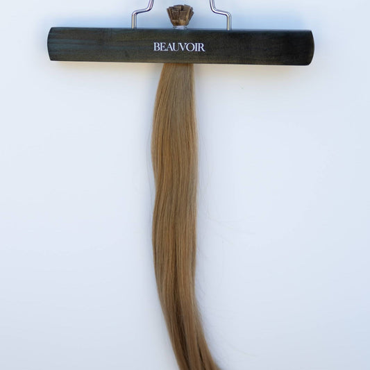 K-Tip 16" 25g Pro Blend Hair Extensions - #6 Cinnamon Brown (aka Chestnut Brown)