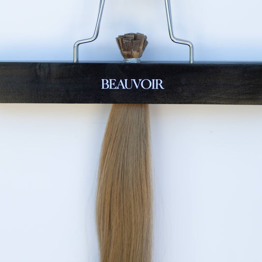 K-Tip 22" 25g Pro Blend Hair Extensions - #6 Cinnamon Brown (aka Chestnut Brown)