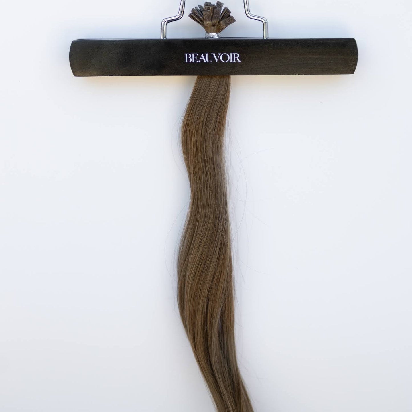 K-Tip 20" 25g Pro Blend Hair Extensions - #8 Whiskey Brown (aka Ash Brown)