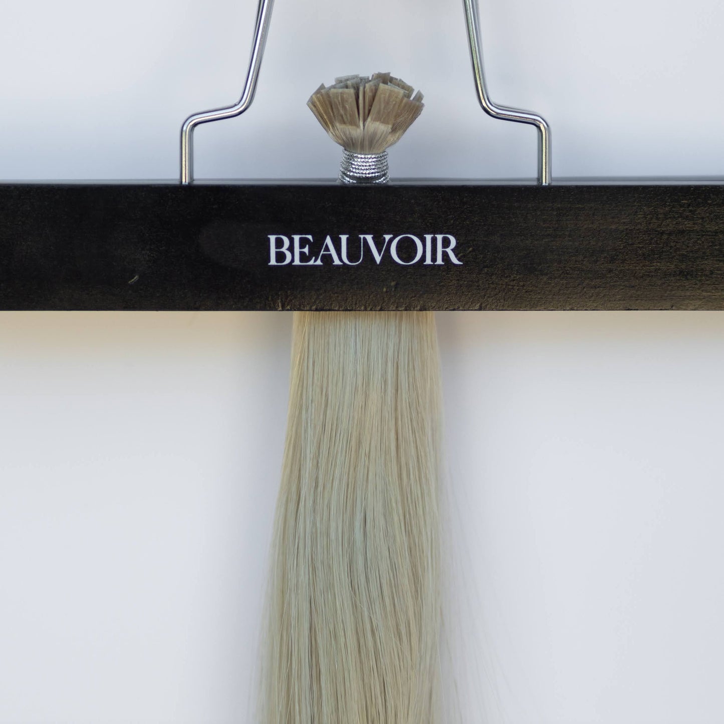 K-Tip 20" 25g Pro Blend Hair Extensions - #66 Pinot Grigio (aka Icy Silver)