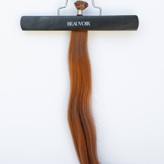 K-Tip 24" 25g Pro Blend Hair Extensions - #570 Sunset (aka Pumpkin Spice)