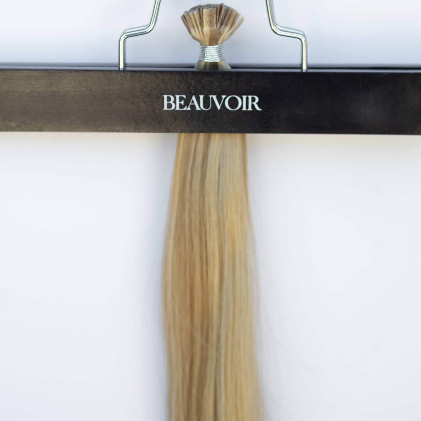 K-Tip 16" 25g Pro Blend Hair Extensions - #6/18 Sea Salt & Caramel (aka Highlight Hot Toffee Blonde)
