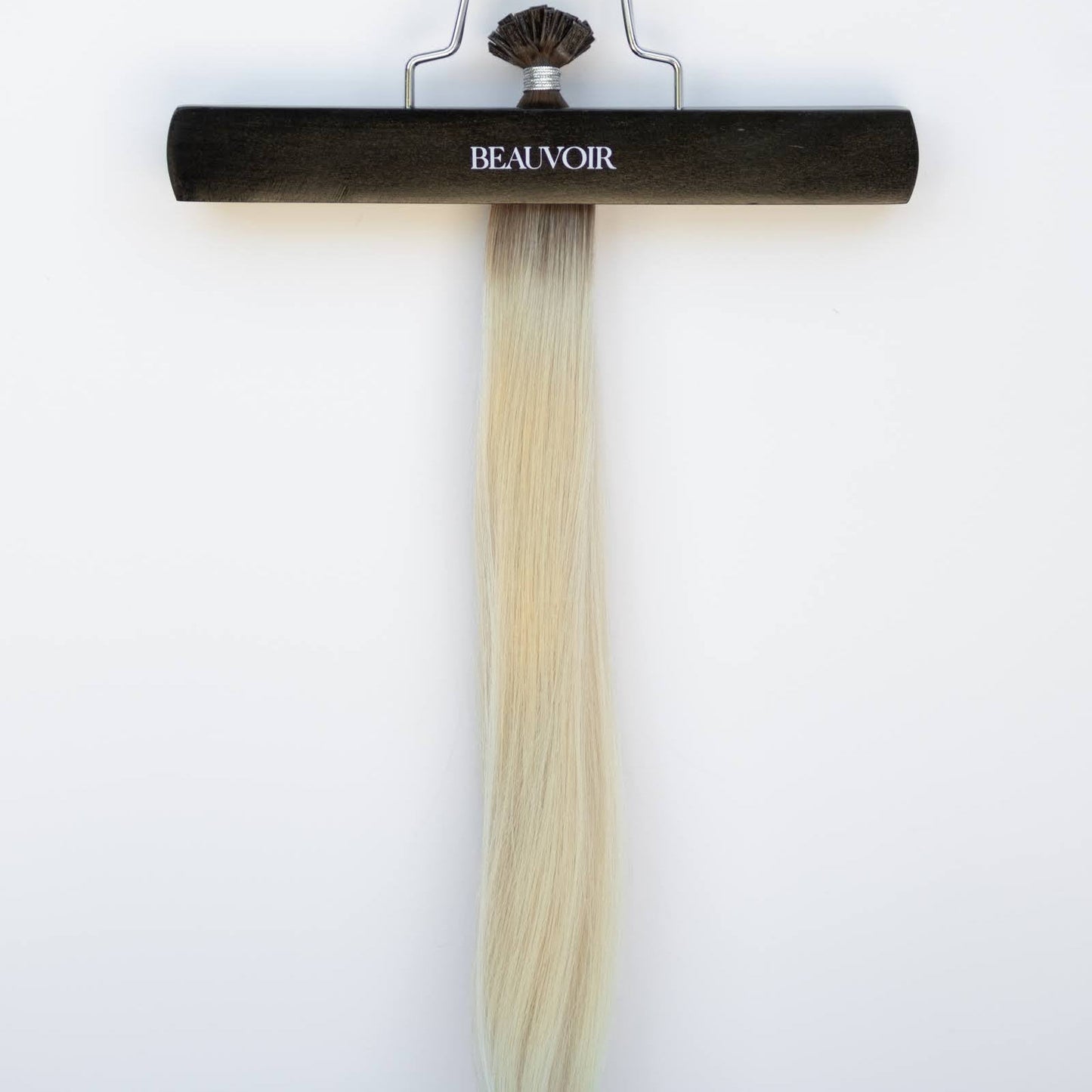 K-Tip 16" 25g Pro Blend Hair Extensions - #T3/60 Cocoa Rooted Blonde (aka Rooted Walnut Brown/Ash Blonde)