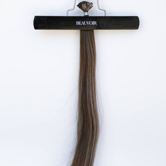 K-Tip 24" 25g Pro Blend Hair Extensions - #512 Lone Star Brunette by Garyn Santos
