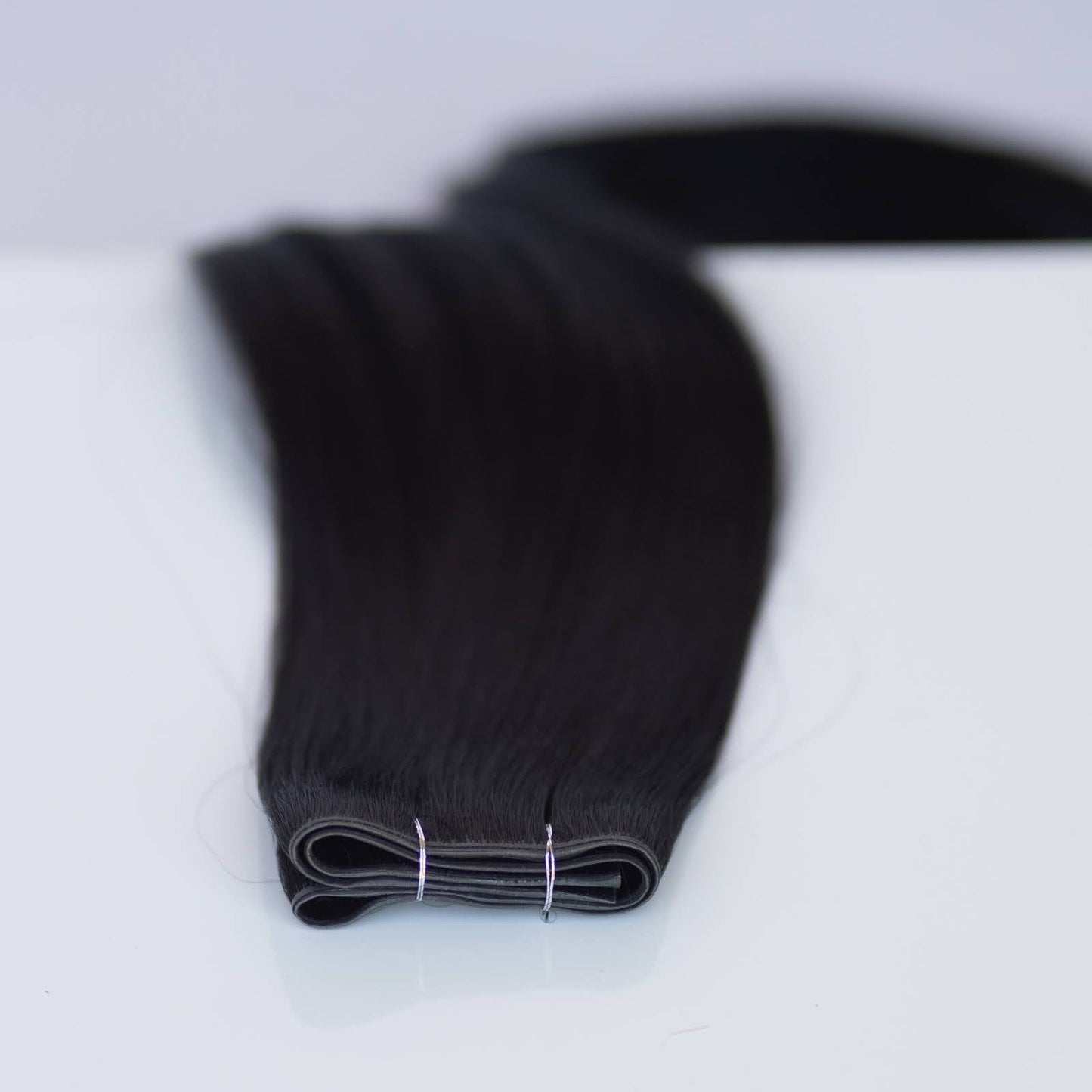Butterfly Weft 16" 50g Pro Blend - #1 Noir (aka Jet Black)