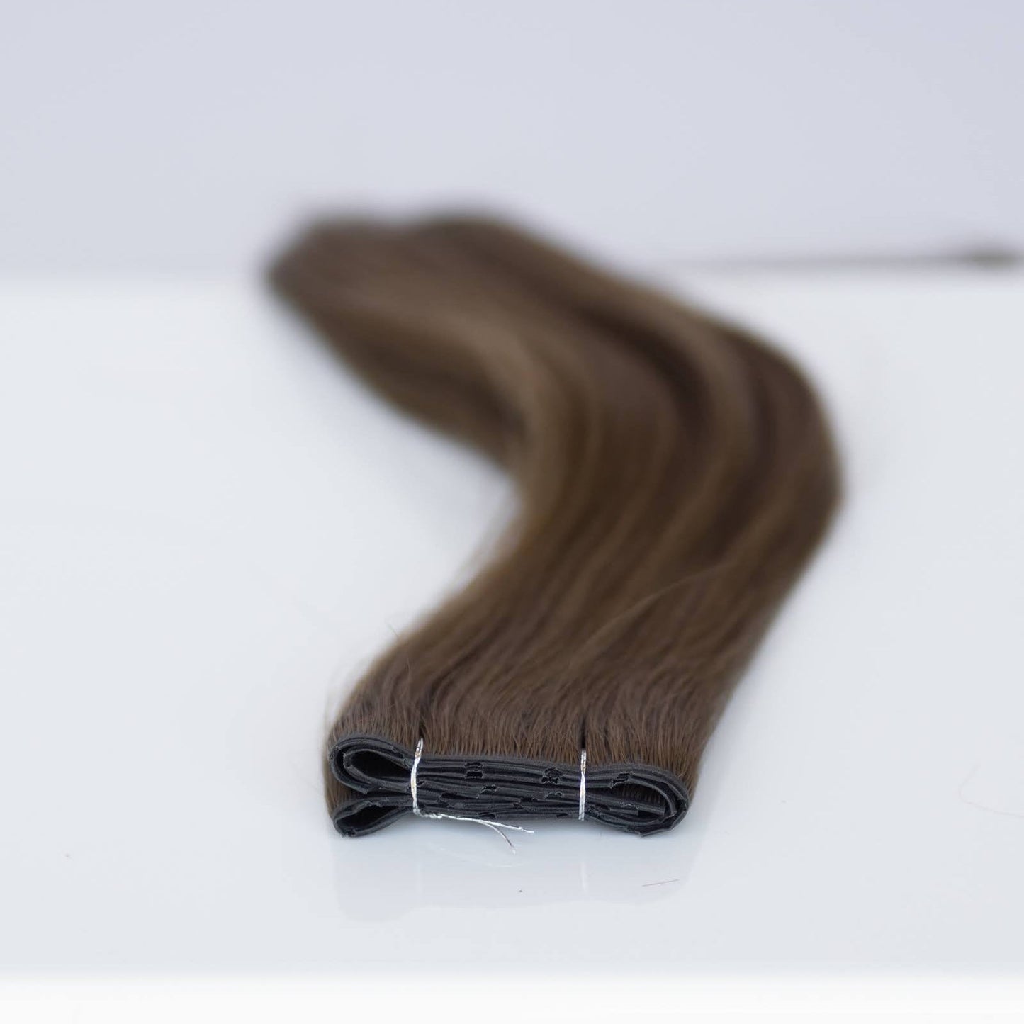 Butterfly Weft 20" 60g Pro Blend - #8 Whisky Brown (aka Ash Brown)