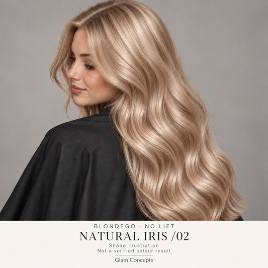 BlondEgo No Lift Natural Iris /02 — shade illustration; not a verified colour result