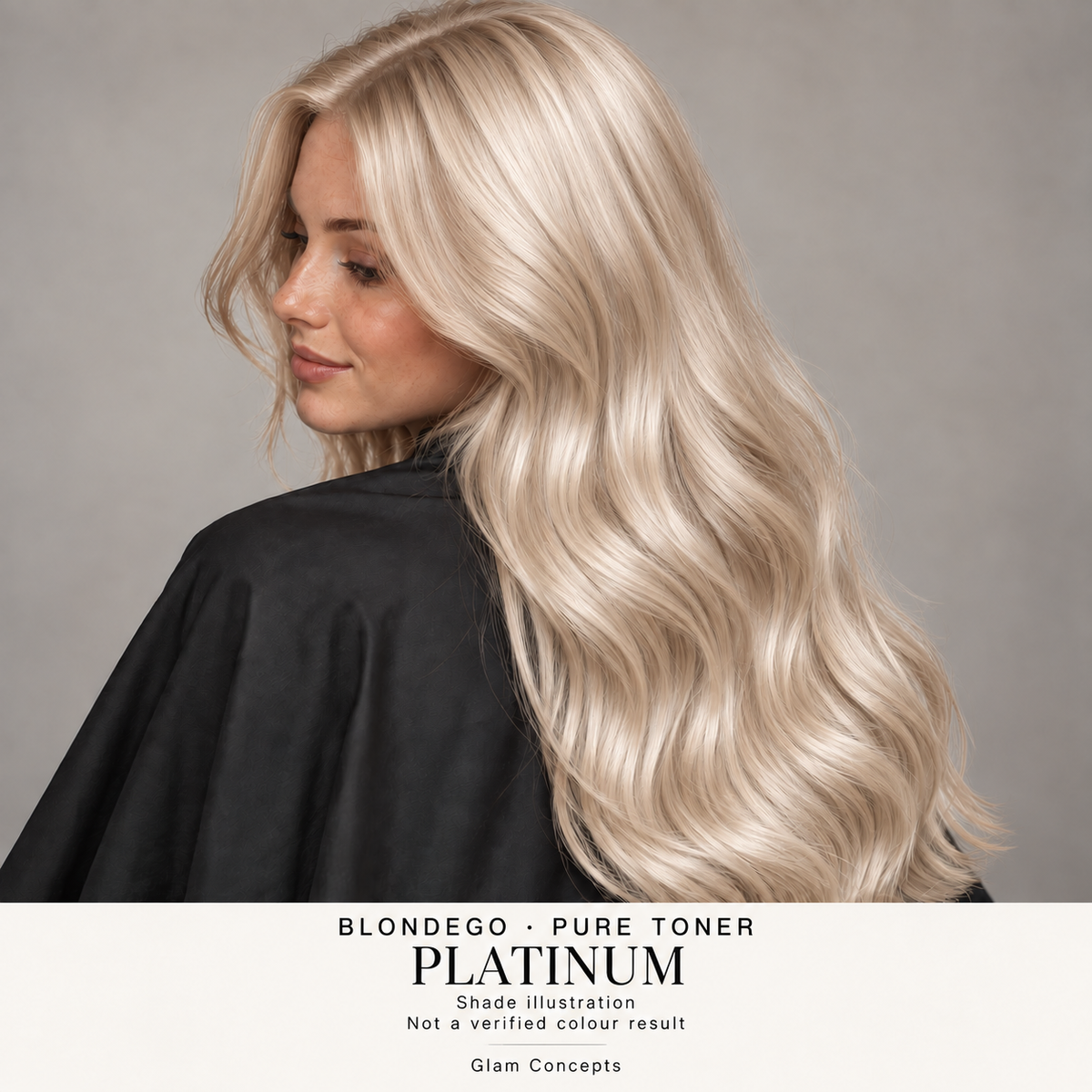 BlondEgo Pure Toner Platinum — shade illustration; not a verified colour result