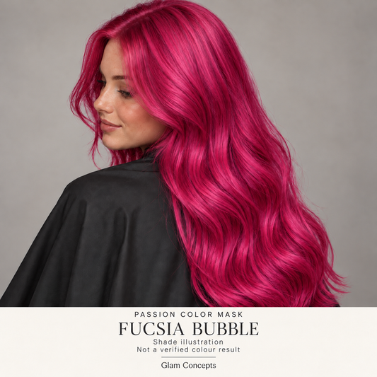 Passion Color Mask Fucsia Bubble — shade illustration; not a verified colour result