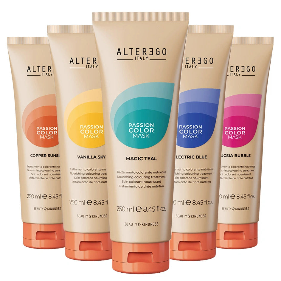 Alter Ego Italy Passion Color Mask — Passion Color Mask Cherry Berry / 250 ML / 8.45 oz