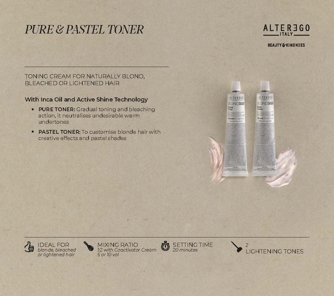 ALTER EGO ITALY - BlondEgo Series - Pure Toner White
