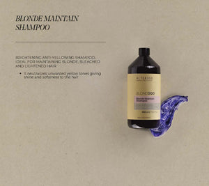 ALTER EGO ITALY - BlondEgo Series - Blonde Maintain Shampoo (Two Size Options)