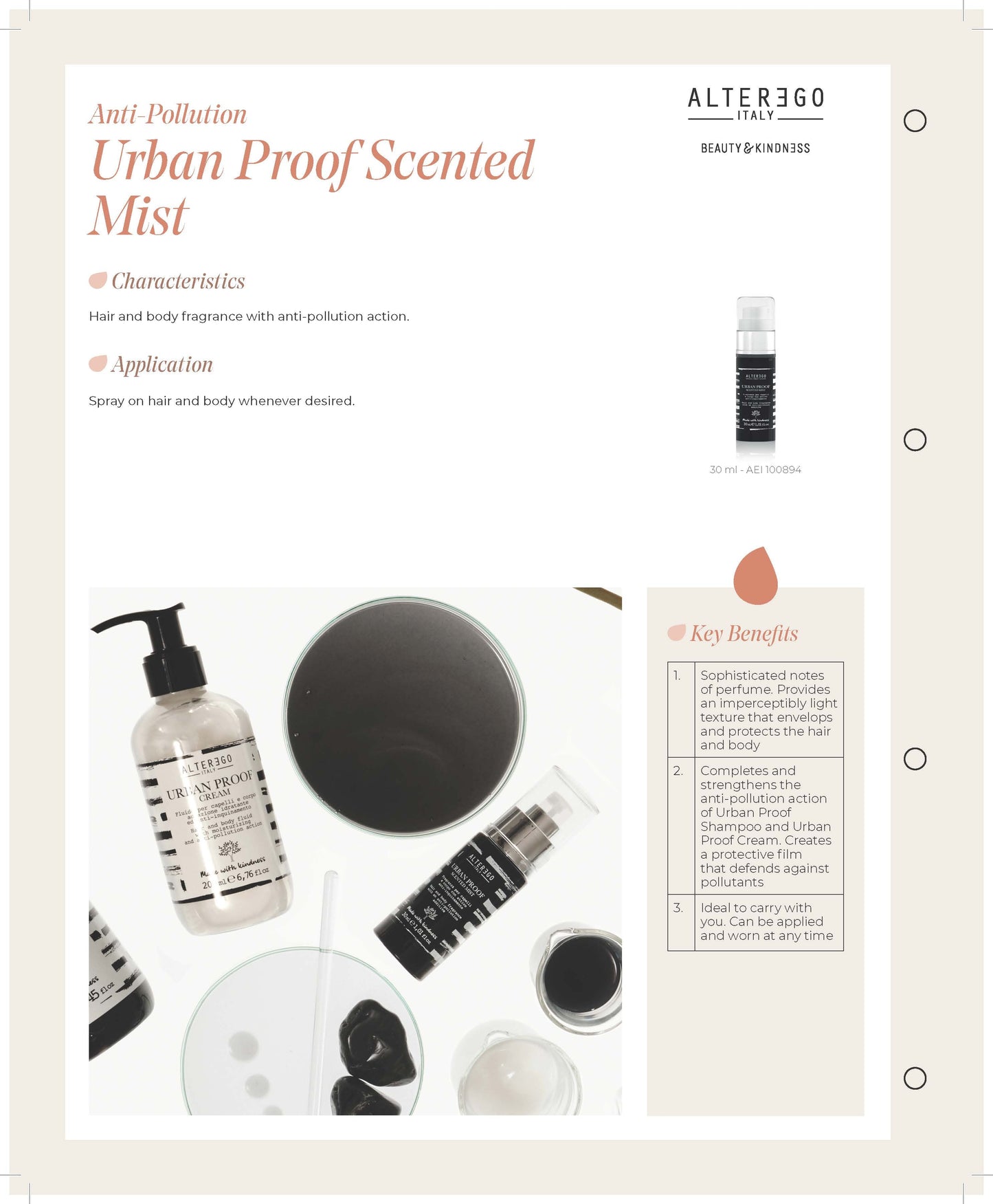ALTER EGO ITALY  - Urban Proof Collection - Urban Proof Cream
