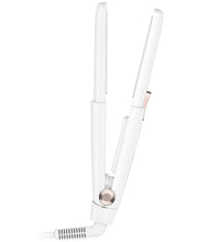 Load image into Gallery viewer, T3 SinglePass Compact Travel Styling Flat Iron with Cap (White &amp; Rose Gold)