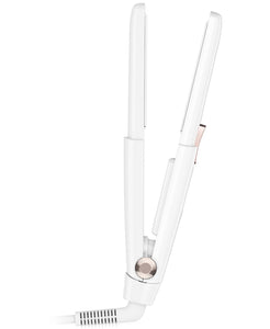 T3 SinglePass Compact Travel Styling Flat Iron with Cap (White & Rose Gold)